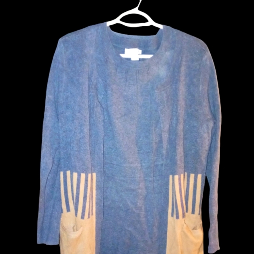 Liz Claiborne sweater dress combo size medium